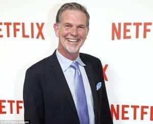 Il CEO di Netflix, Reed Hastings.