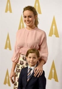 Brie Larson e Jacob agli Academy Awards