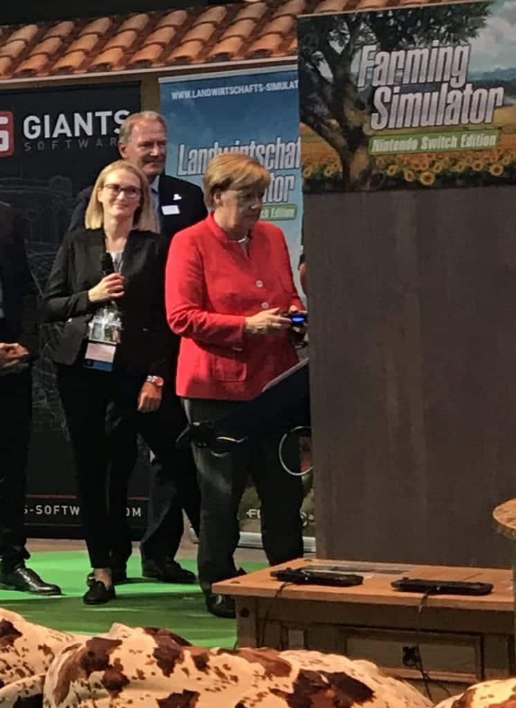 merkel al gamescom