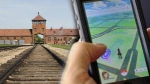 Pokémon Go Auschwitz