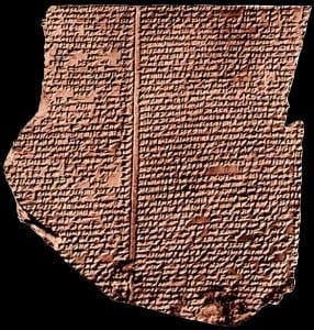 Tavole babilonesi riportanti "L'Epopea di Gilgamesh"