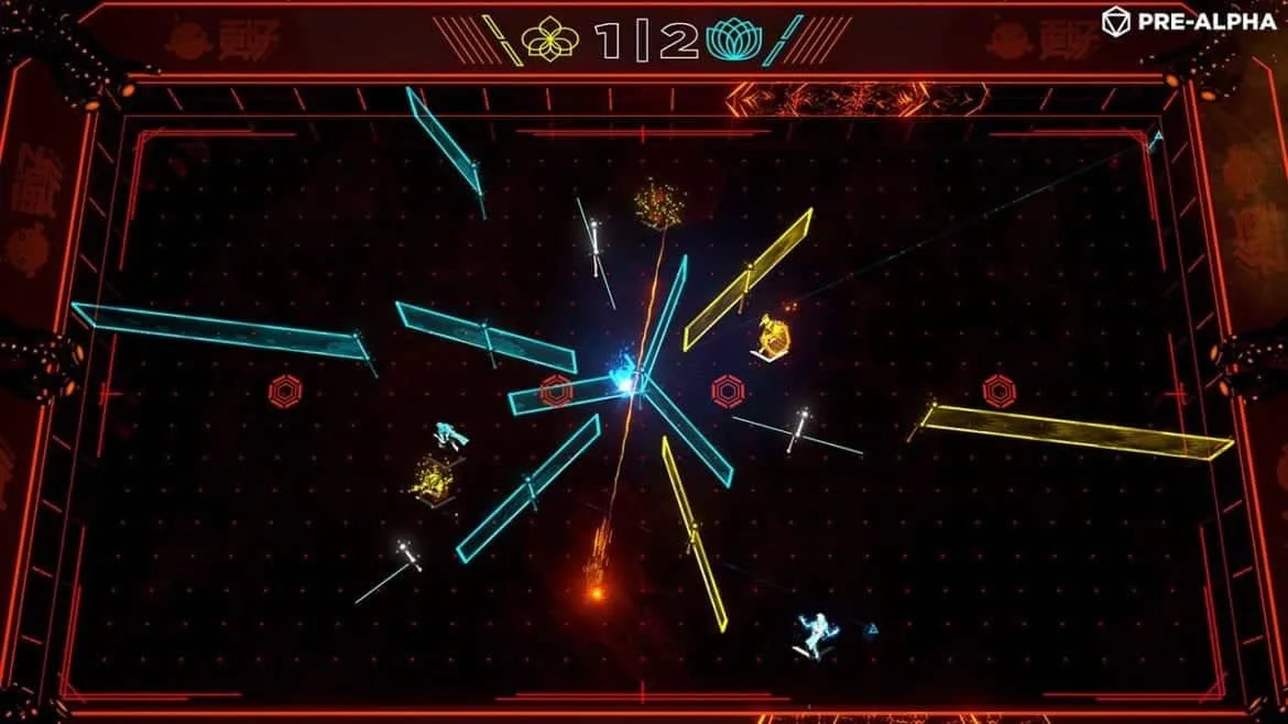 Laser League bullet hell