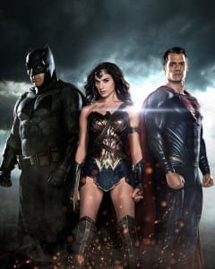 Ben Affleck, Gal Gadot ed Henry Cavill in "Dawn of Justice". Justice League