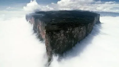 la sommità del monte Roraima