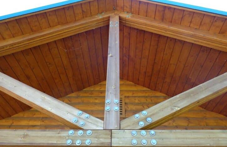 tetto in legno