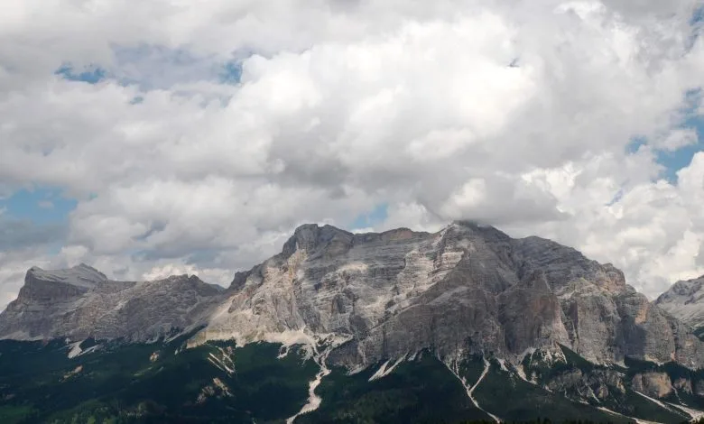 una foto di alcune alpi in Italia