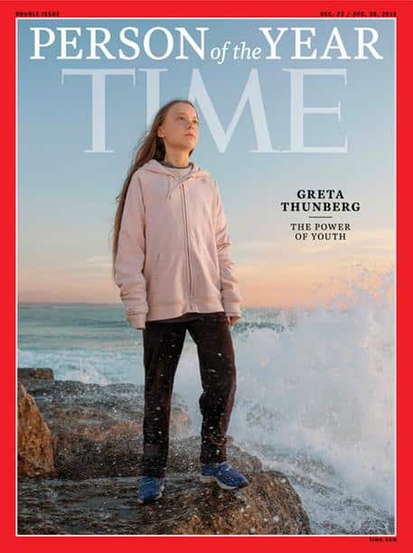 greta thunberg time