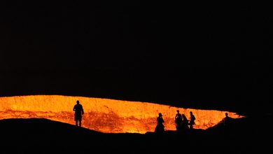 porta dell'inferno Turkmenistan