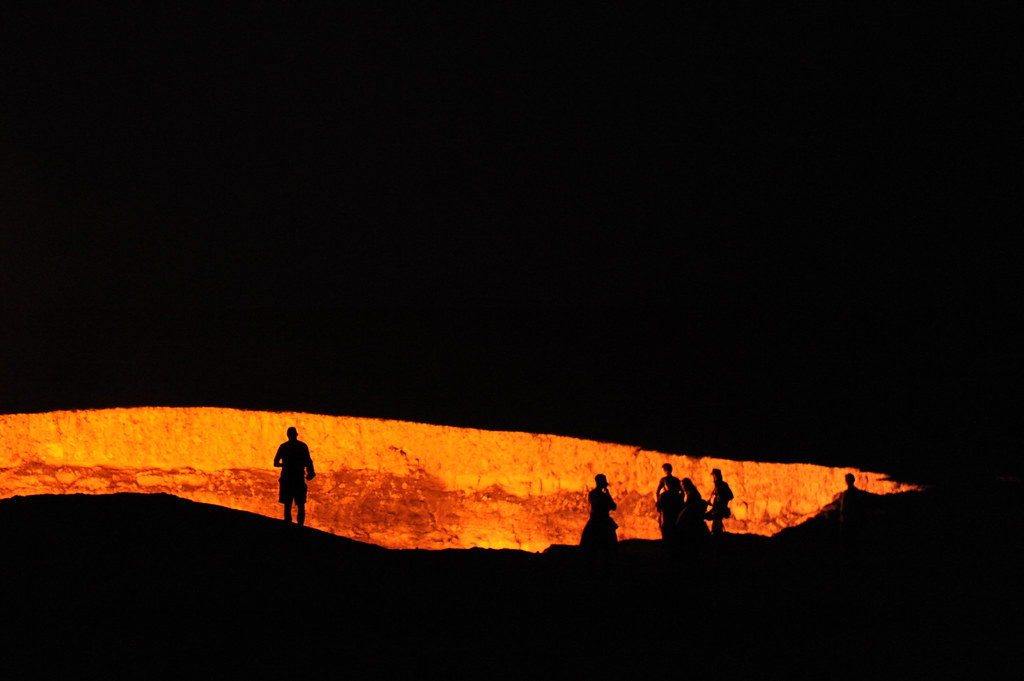 porta dell'inferno Turkmenistan
