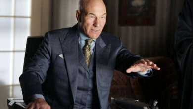 Charles Xavier (Patrick Stewart) ne gli X-men