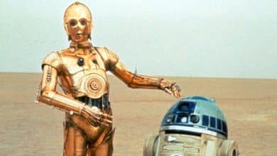 c3po e r2d2 nel deserto