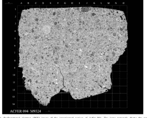 frammento meteorite