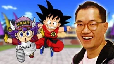 akira toryiama con goku e arale