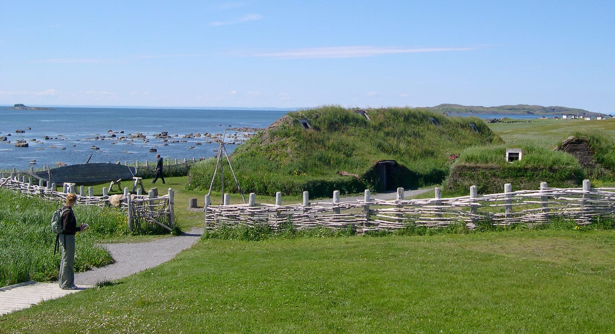 Anse aux Meadows il villaggio vichingo in Canada