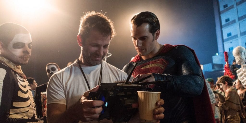 Zack Snyder e Henry Cavill