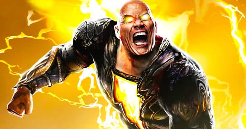 black adam the rock