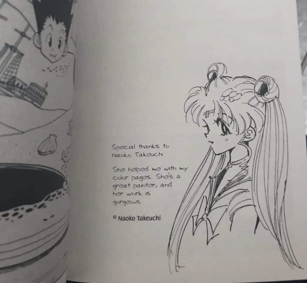 Yoshihiro Togashi e Naoko Takeuchi