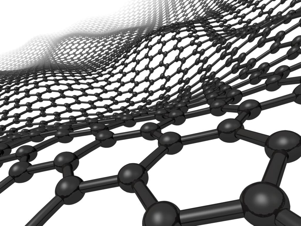 struttura molecolare del grafene