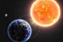 sole e pianeta terra