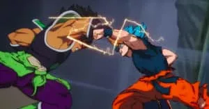 Broly vs Goku Blue