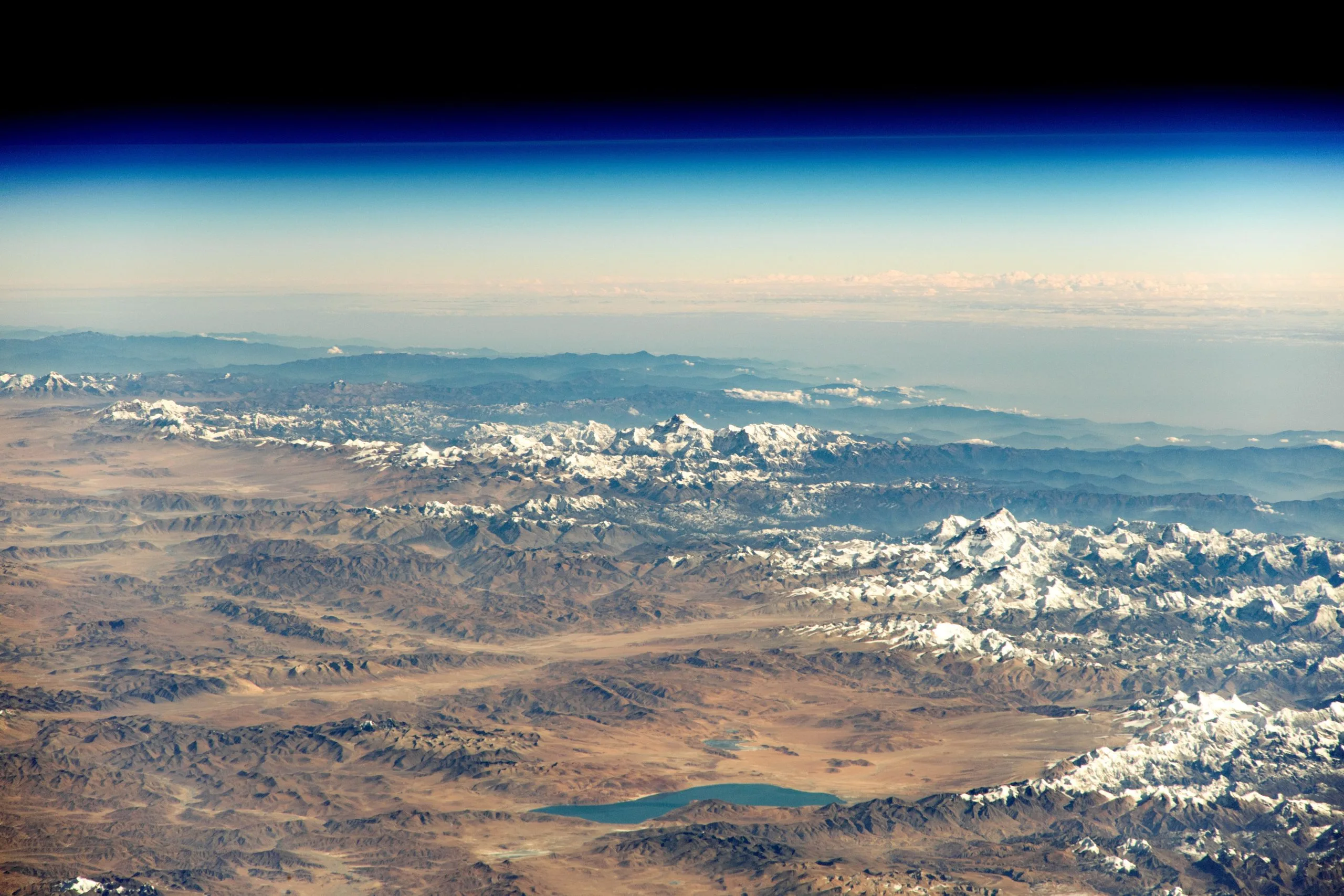 L'Himalaya fotografato dalla NASA dallo spazio