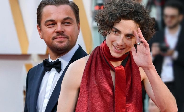 Celebrità, Leonardo Di Caprio e Timothee Chalamet