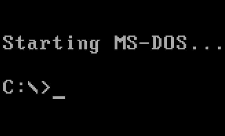 ms dos