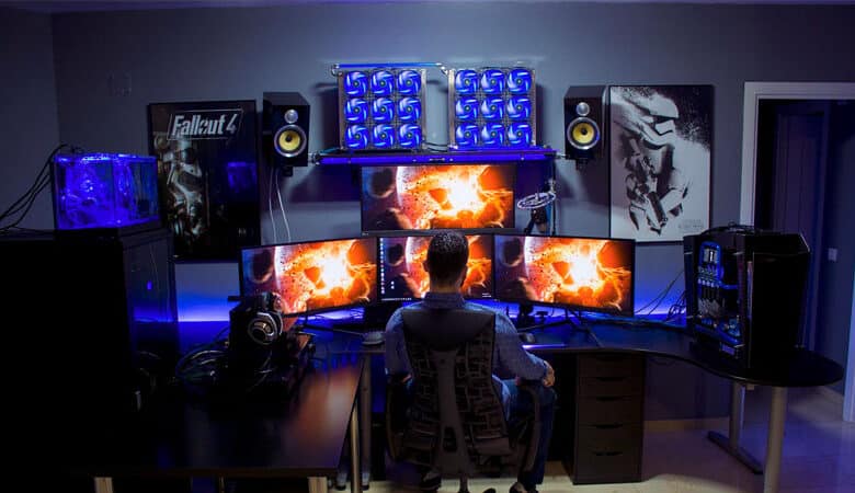 postazione da gioco
