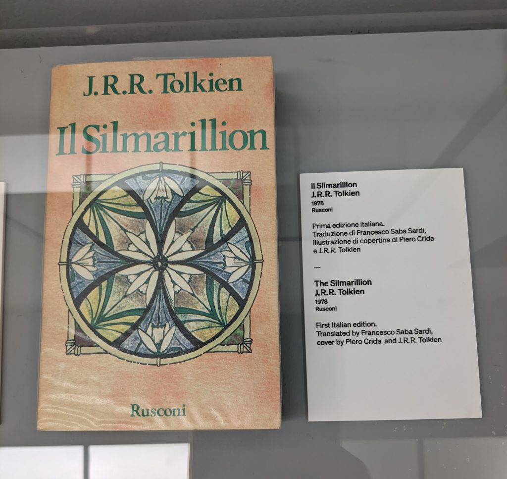 prima edizione italiana de il silmarillion di tolkien