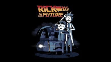 crossover tra ritorno al futuro e rick e morty