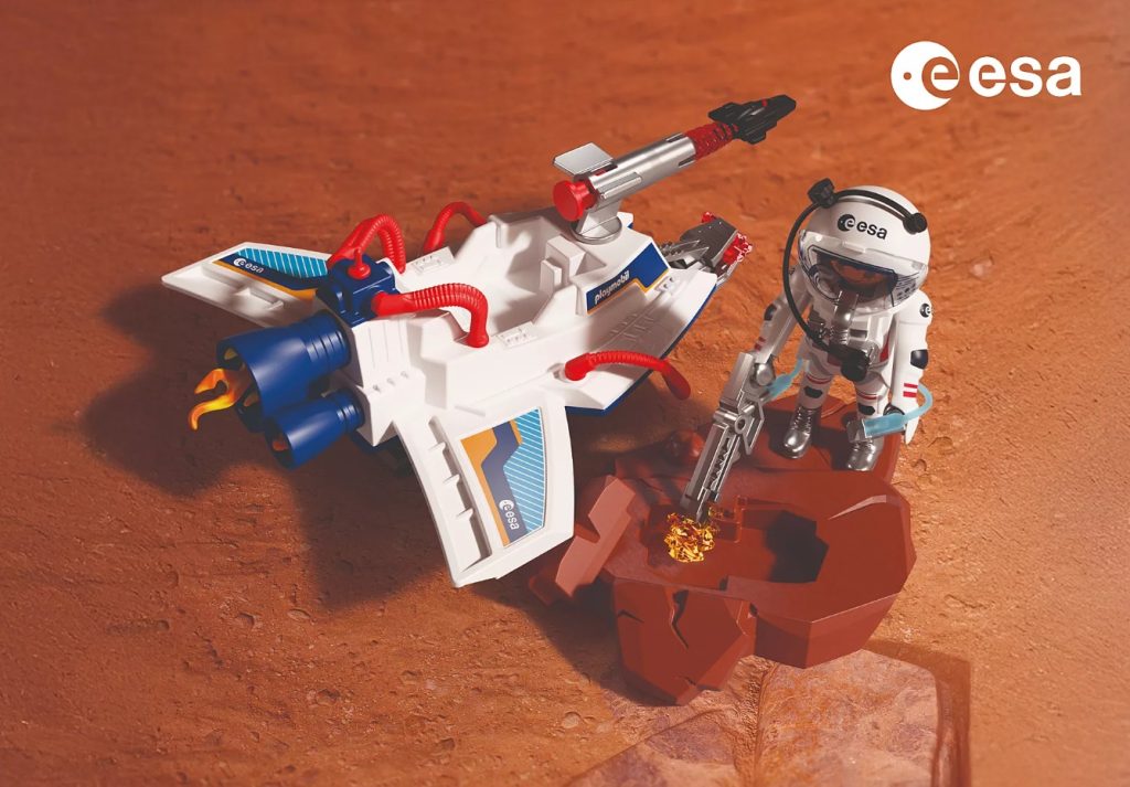 Space Glider di ESA e Playmobil