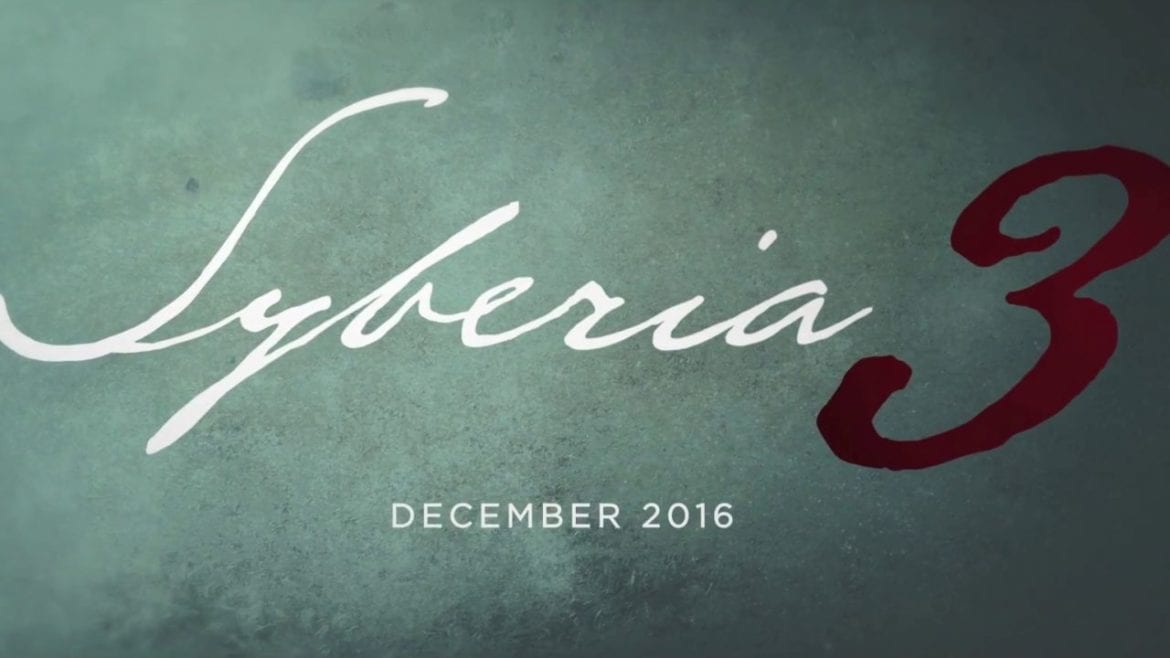 Syberia 3 logo