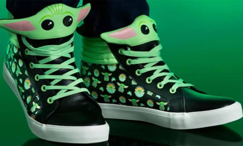 scarpe baby yoda