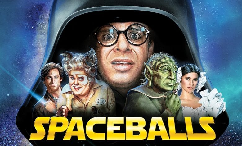 locandina originale di spaceballs ma con un 2 che fa capire un secondo capitolo della saga