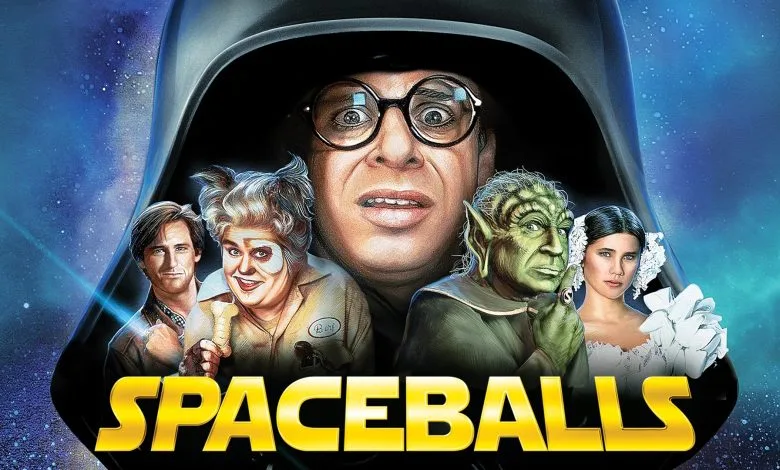 locandina originale di spaceballs ma con un 2 che fa capire un secondo capitolo della saga