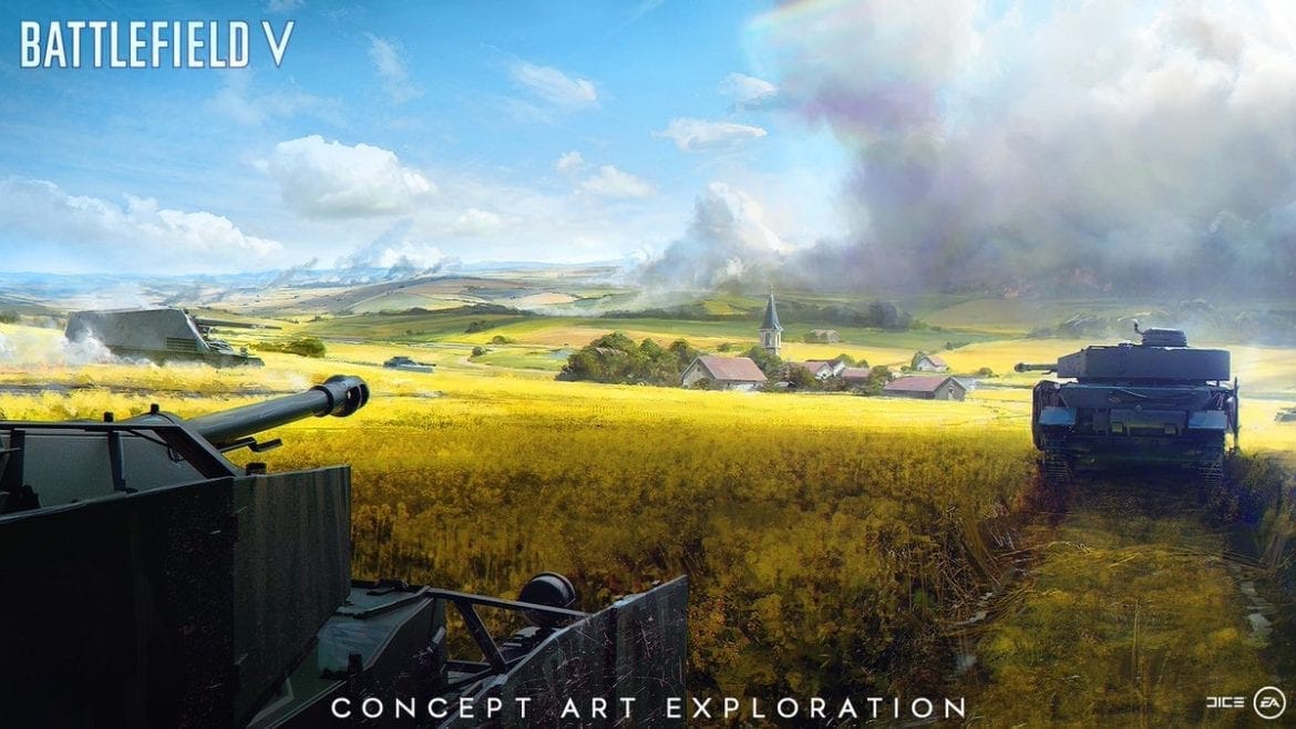 Battlefield V concept art trailer