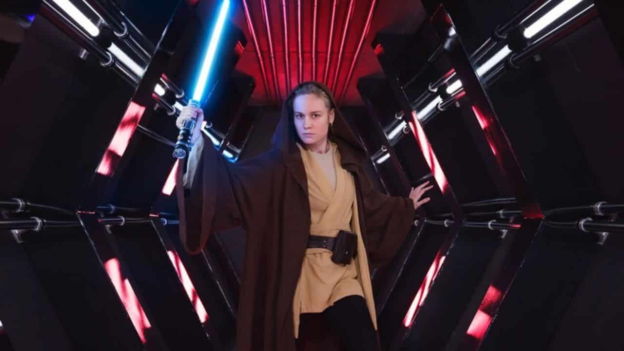 brie larson star wars jedi