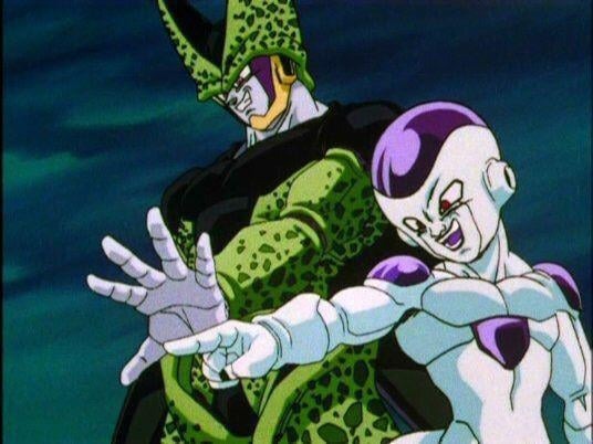 cell e freezeer di dragon ball