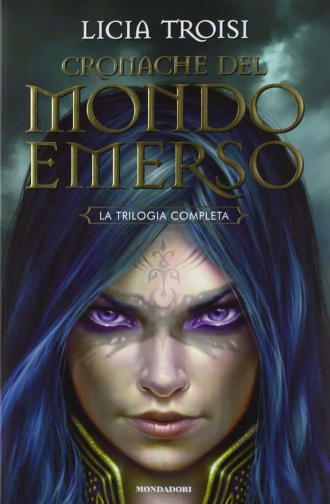 La copertina di uno dei libri de Le Cronache del Mondo Emerso (di Licia Troisi), si tratta di una delle tante Saghe Fantasy ad opera dell'autrice italiana