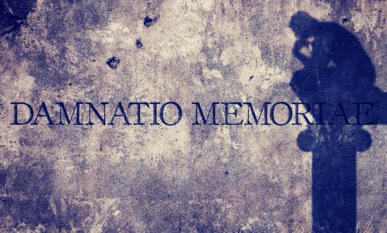 damnatio memoriae