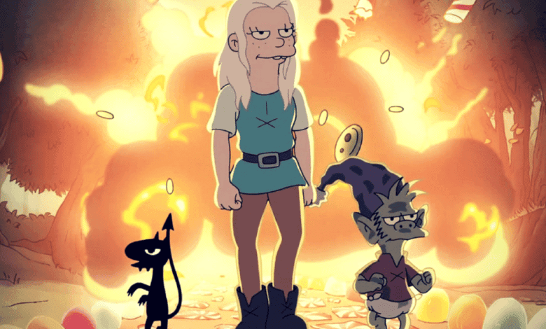 matt groening disincanto