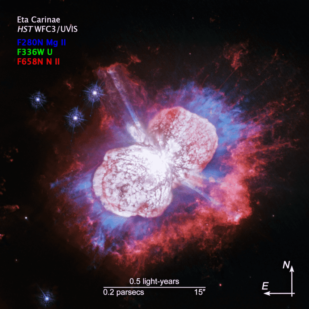 hubble eta carinae