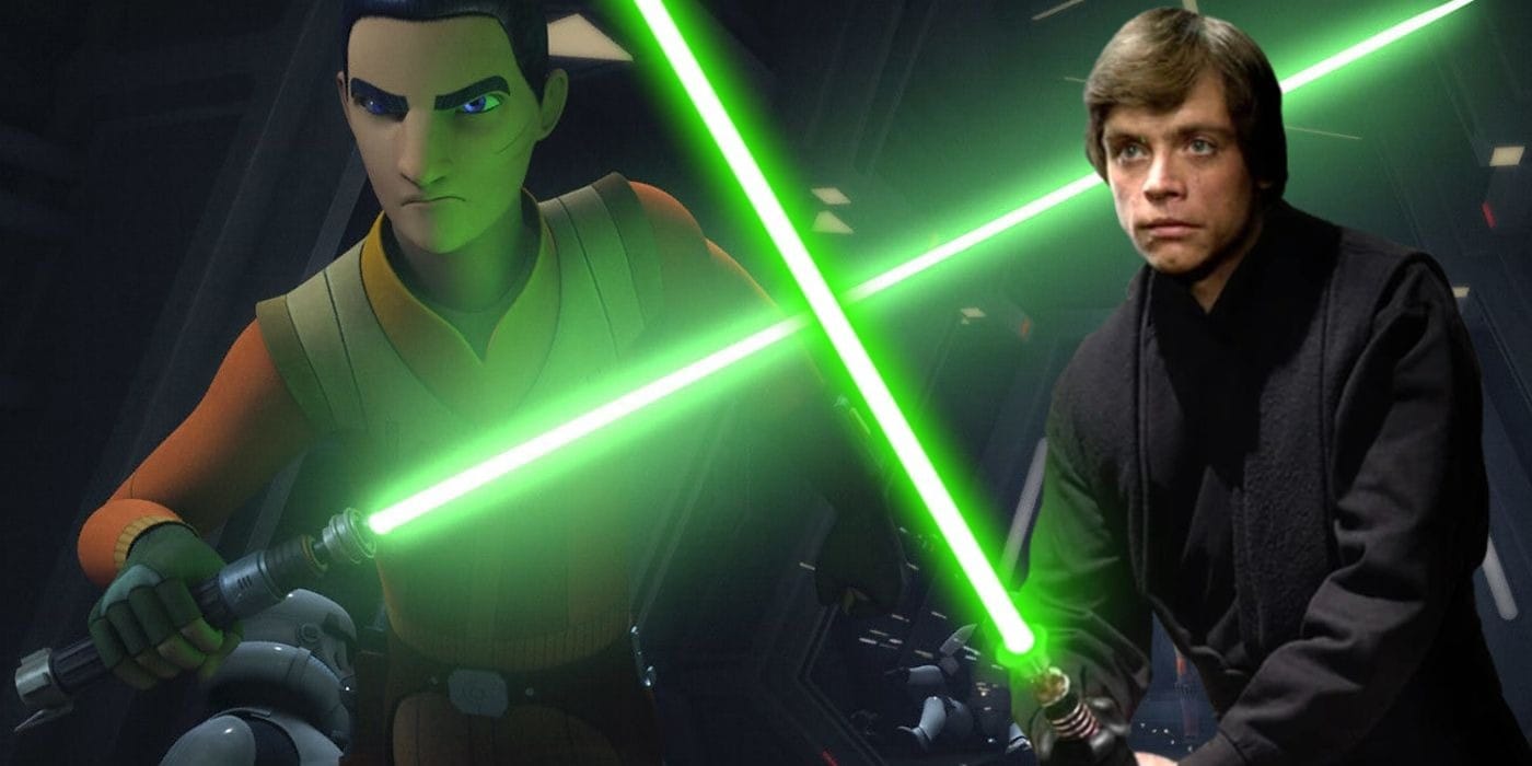 ezra e luke bokken jedi