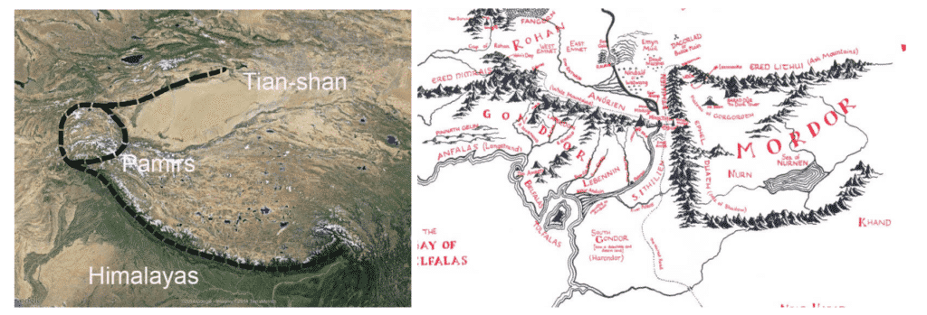 Ritrovata la mappa della Terra-di-Mezzo annotata da Tolkien