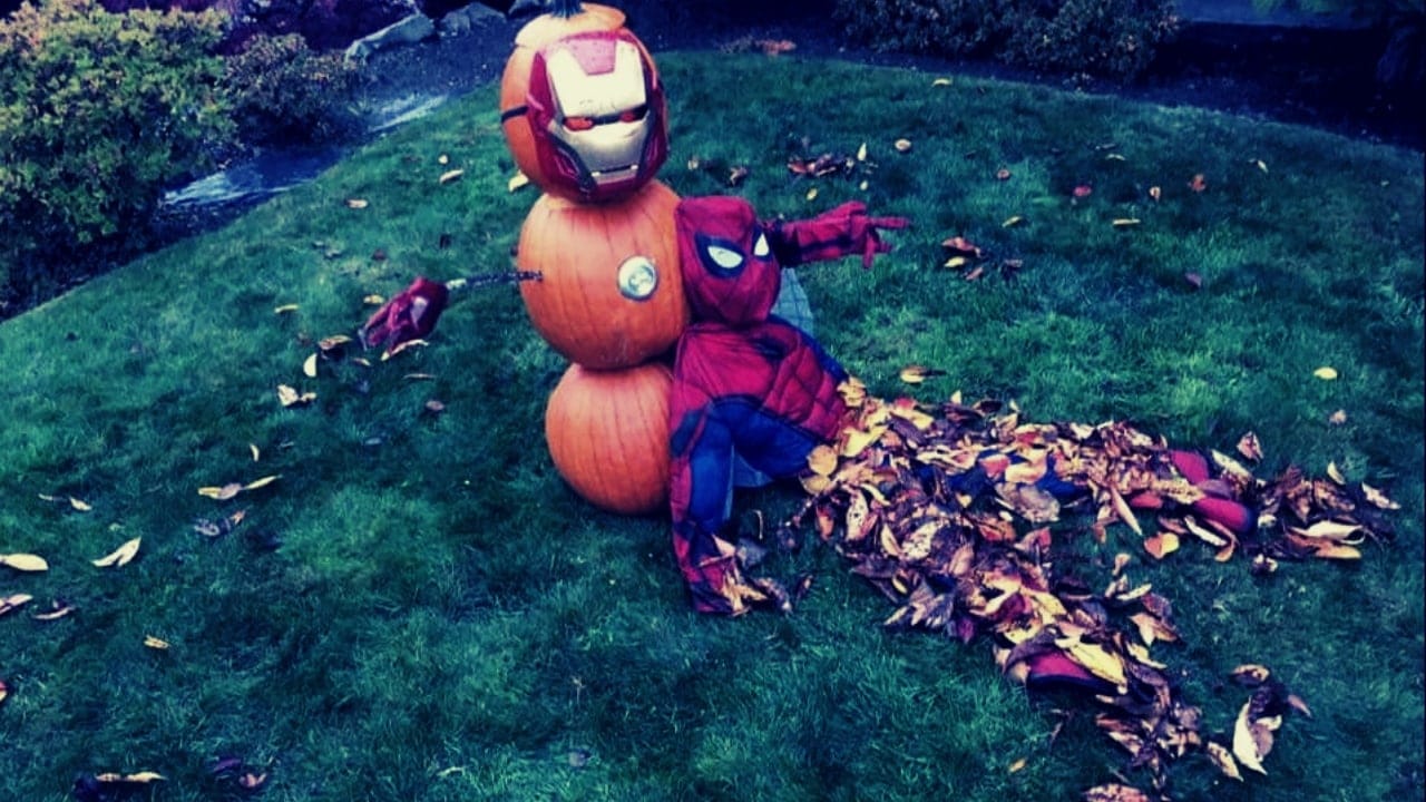 decorazione halloween marvel