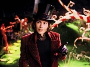 willy wonka Johnny Depp