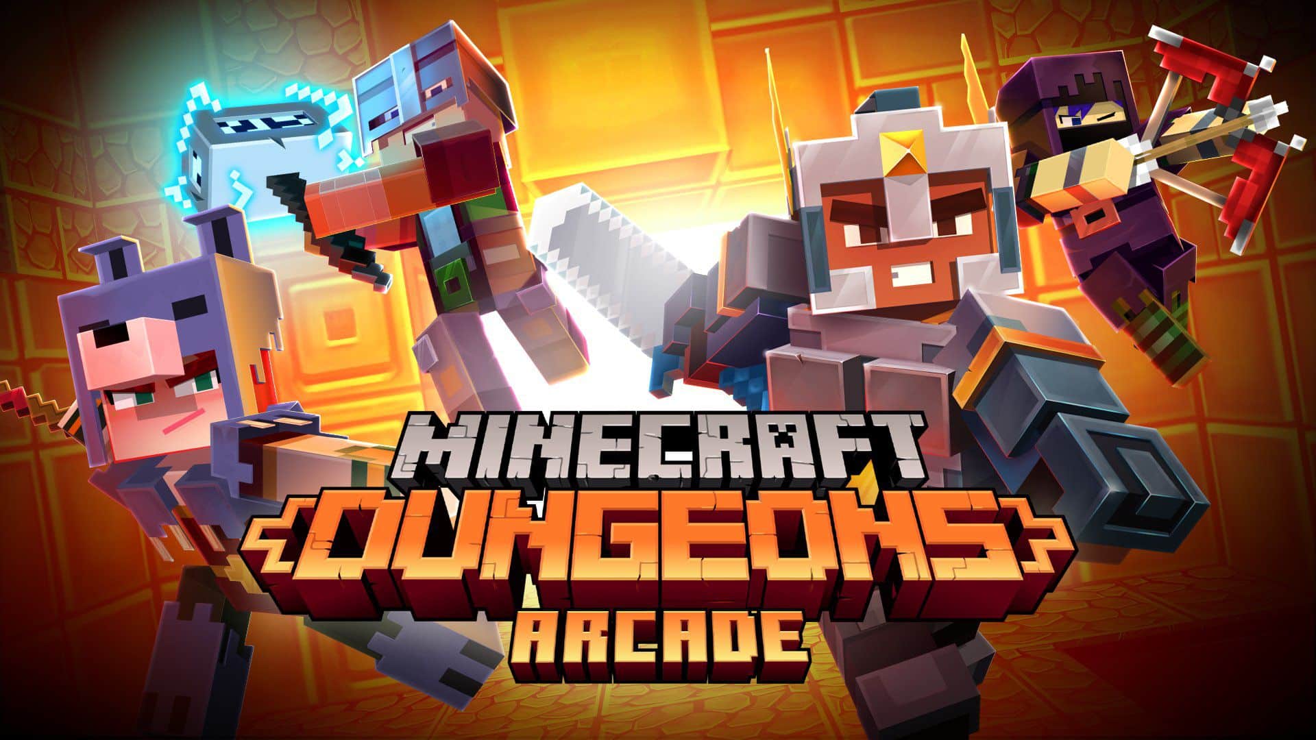 minecraft dungeons arcade