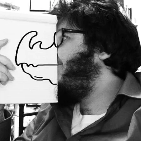Daniele Daccò, in arte "il Rinoceronte" di Orgoglio Nerd