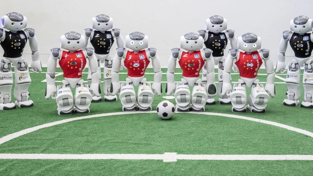 nao robot calcio robotico