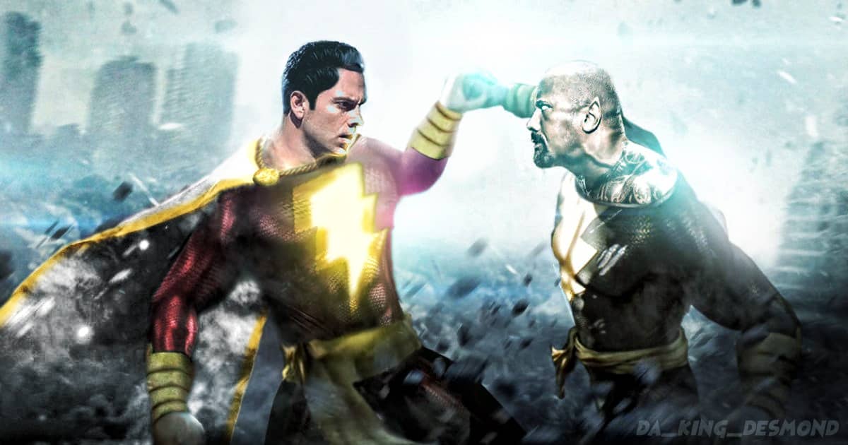 shazam vs black adam